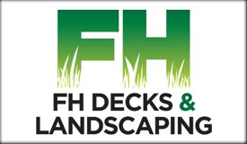 fh decks and landscaping logo
